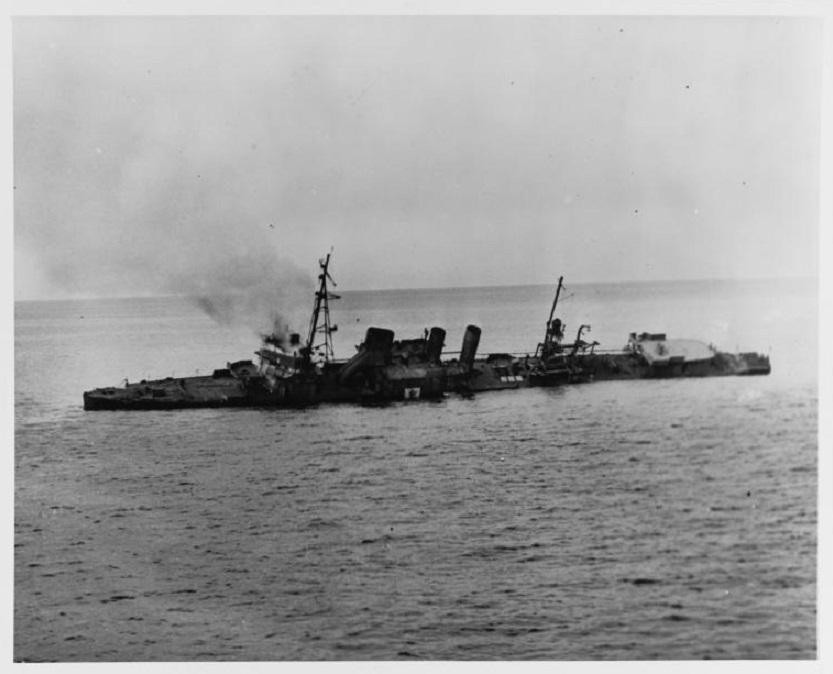 ​​​​​​USS Stewart, 24 Mayıs 1946'da kasıtlı bir şekilde batırıldı