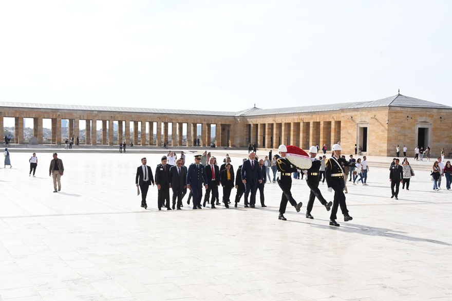 Gemi Yat ve Hizmetleri İhracatçıları Birliği’nden Anıtkabir’e ziyaret