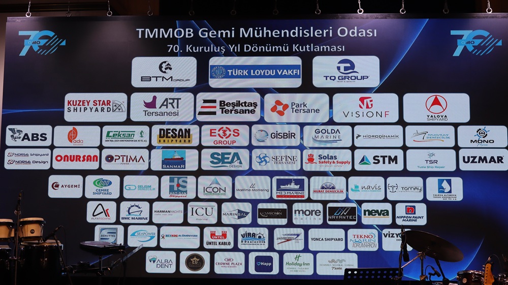 Gemi Mühendisleri Odası Gece Sponsorları