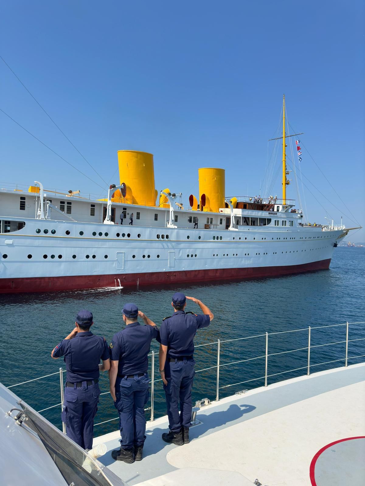 Türkiye'nin Gururu TCG Savarona, Mavi Vatan'da İlk Seyrine Çıktı